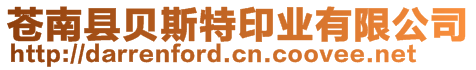 蒼南縣貝斯特印業(yè)有限公司