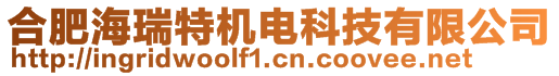 合肥海瑞特機電科技有限公司