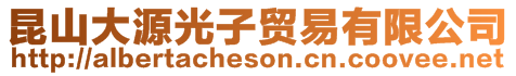 昆山大源光子貿(mào)易有限公司
