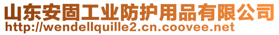 山東安固工業(yè)防護用品有限公司