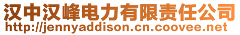 漢中漢峰電力有限責任公司