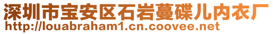 深圳市寶安區(qū)石巖蔓碟兒內(nèi)衣廠