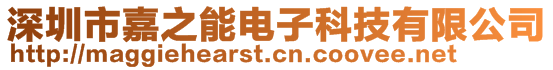 深圳市嘉之能電子科技有限公司