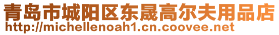 青島市城陽(yáng)區(qū)東晟高爾夫用品店