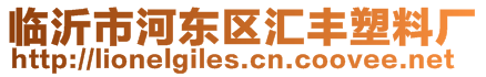 臨沂市河?xùn)|區(qū)匯豐塑料廠