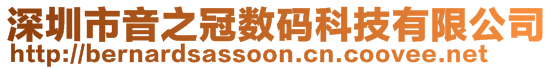 深圳市音之冠數碼科技有限公司