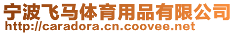 寧波飛馬體育用品有限公司