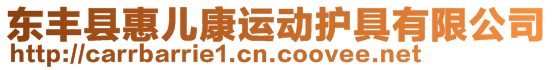 东丰县惠儿康运动护具有限公司