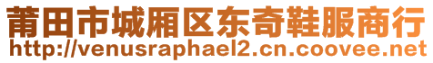 莆田市城廂區(qū)東奇鞋服商行