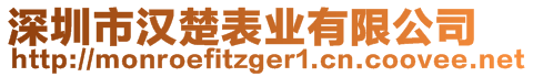 深圳市漢楚表業有限公司