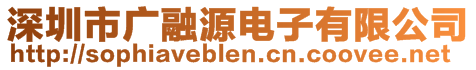 深圳市廣融源電子有限公司