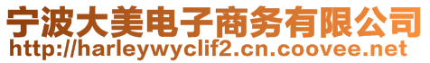 寧波大美電子商務有限公司
