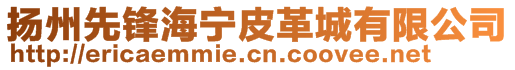 揚州先鋒海寧皮革城有限公司