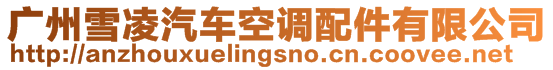 廣州雪凌汽車空調(diào)配件有限公司
