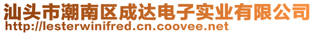 汕頭市潮南區(qū)成達(dá)電子實(shí)業(yè)有限公司