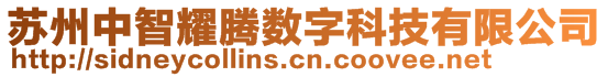 苏州中智耀腾数字科技有限公司