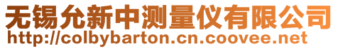 無錫允新中測量儀有限公司