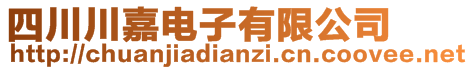 四川川嘉電子有限公司