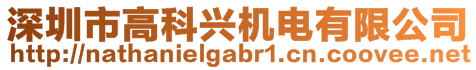 深圳市高科興機電有限公司
