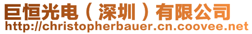 巨恒光電(深圳)有限公司