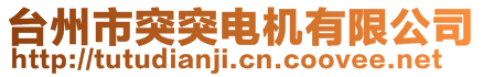 臺州市突突電機(jī)有限公司