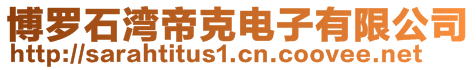 博羅石灣帝克電子有限公司