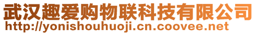 武漢趣愛購(gòu)物聯(lián)科技有限公司