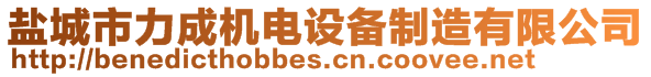 鹽城市力成機電設備制造有限公司