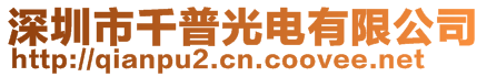 深圳市千普光电有限公司