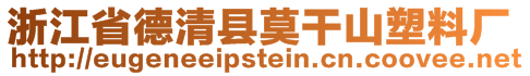 浙江省德清縣莫干山塑料廠