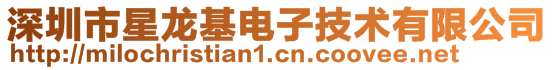 深圳市星龙基电子技术有限公司