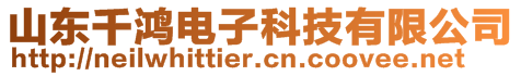 山東千鴻電子科技有限公司