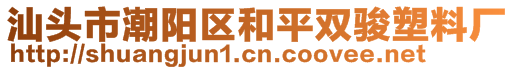 汕頭市潮陽區(qū)和平雙駿塑料廠