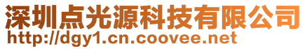 深圳點(diǎn)光源科技有限公司