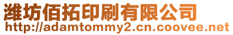 濰坊佰拓印刷有限公司
