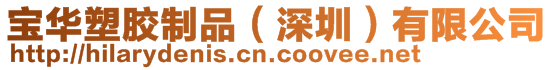 寶華塑膠制品（深圳）有限公司
