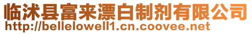 臨沭縣富來漂白制劑有限公司