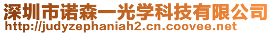 深圳市諾森一光學科技有限公司