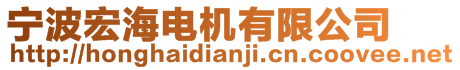寧波宏海電機(jī)有限公司