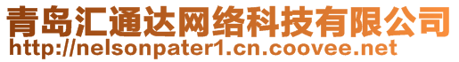 青島匯通達(dá)網(wǎng)絡(luò)科技有限公司