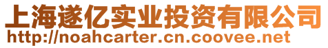 上海遂億實(shí)業(yè)投資有限公司