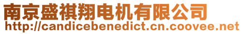 南京盛祺翔電機(jī)有限公司