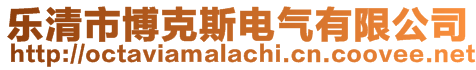 樂清市博克斯電氣有限公司