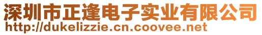 深圳市正逢電子實業有限公司