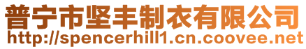 普寧市堅(jiān)豐制衣有限公司