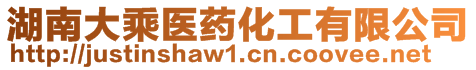 湖南大乘醫(yī)藥化工有限公司