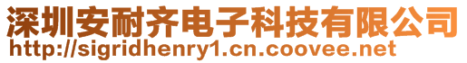 深圳安耐齊電子科技有限公司