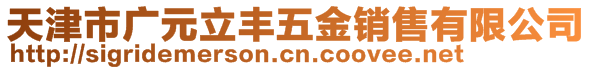 天津市廣元立豐五金銷售有限公司