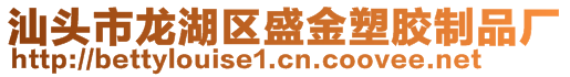 汕頭市龍湖區(qū)盛金塑膠制品廠