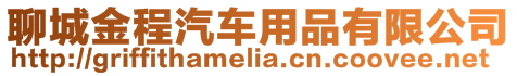 聊城金程汽車用品有限公司
